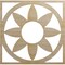 Ekena Millwork Blume Wood Fretwork Pierced Ceiling Medallion, Birch, 26"OD x 9"ID x 3/8"T CMWP26X26X0375BLBI - alternate 1